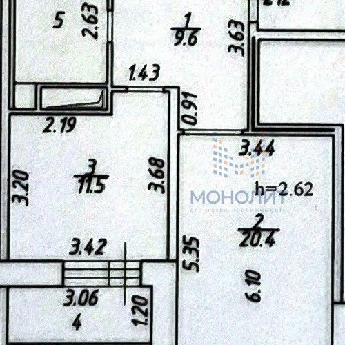 1-комн квартира д. Федурново, улица Авиарембаза, 12