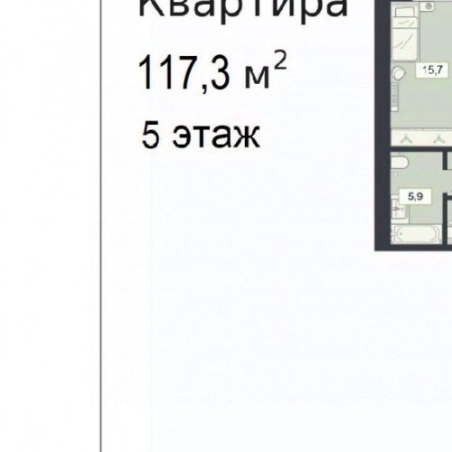 3-комн квартира Староалексеевская улица, 5А