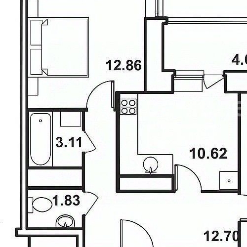 2-комн квартира Реутов, Садовый проезд, 9