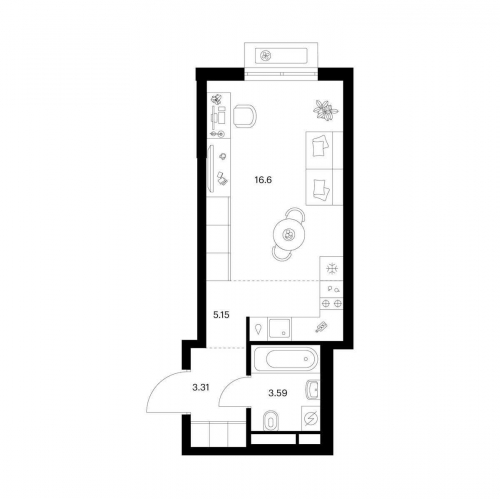 Студия Квартал Мит, корп. 3.4