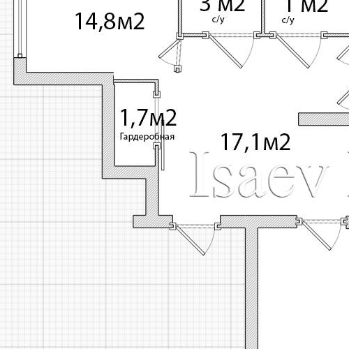 3-комн квартира улица Твардовского, 12к2