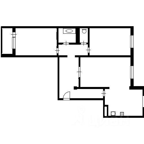 3-комн квартира Озерная улица, 9