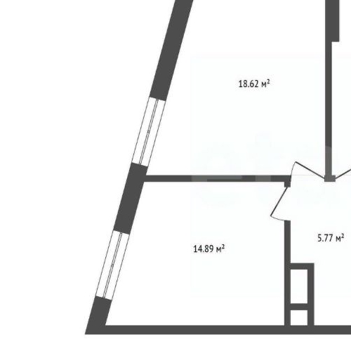 2-комн квартира улица Петра Алексеева, 14