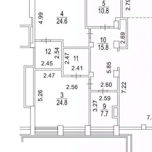 5-комн квартира Большой Левшинский переулок, 11