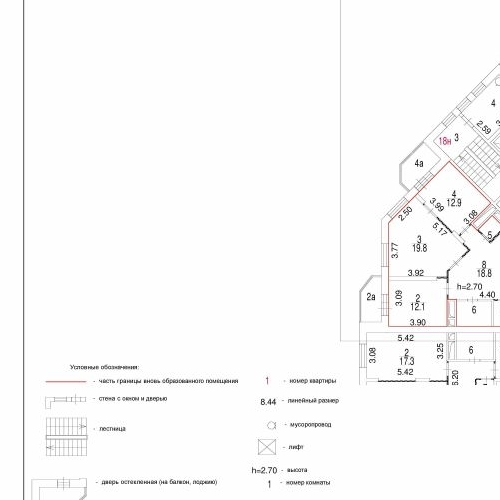 3-комн квартира 6-я Радиальная улица, 3к3