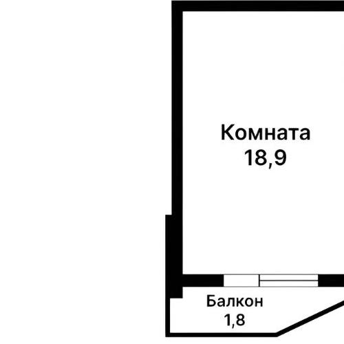 2-комн квартира Северный кв-л, д. Сапроново, Купелинка мкр, 7