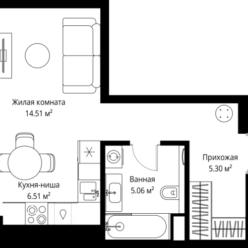 Студия Москва г., Верейская ул.,  к. 3