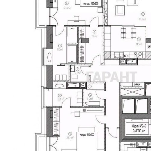 4-комн квартира Минская улица, 2Вк3