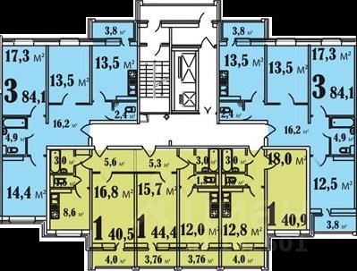 3-комн квартира Октябрьский пгт, улица Спортивная, 2