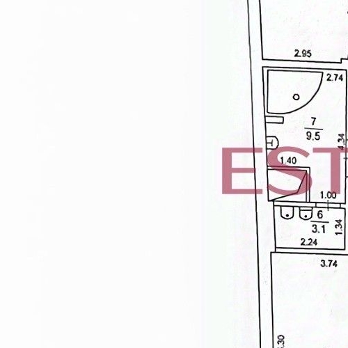 4-комн квартира Заречье пгт, улица Весенняя, 2к6