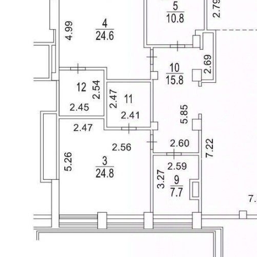 5-комн квартира Большой Левшинский переулок, 11