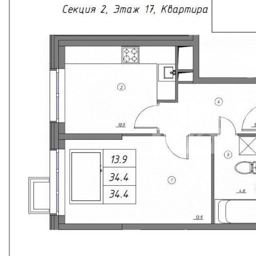 1-комн квартира Дмитровское шоссе, 71А