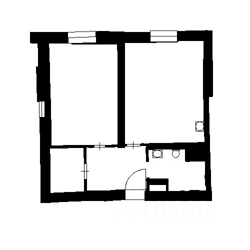 2-комн квартира Краснобогатырская улица, 90С1