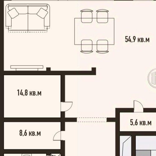 6-комн квартира Шмитовский проезд, 16С2