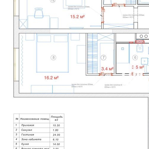 4-комн квартира улица Академика Виноградова, 1