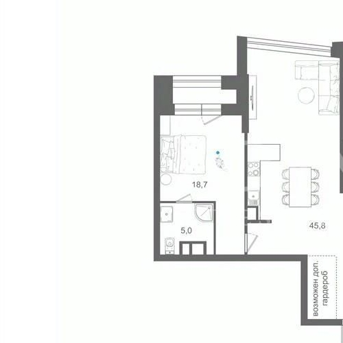 3-комн квартира Минская улица, 2