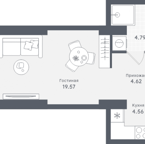 Студия Москва г., Сокольнический Вал ул.,  к. 2
