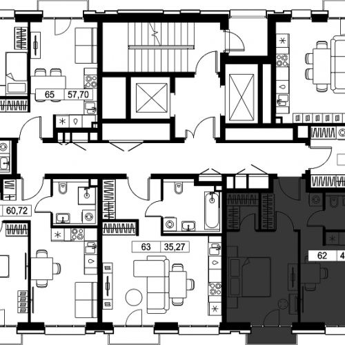 1-комн квартира Дмитровское шоссе, вл. 87