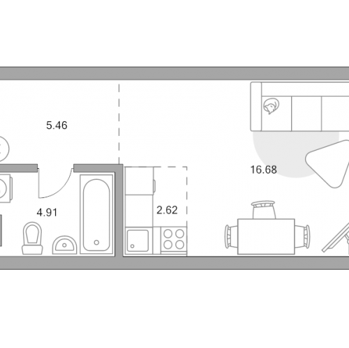 Студия Москва г., Верхнелихоборская ул.,  к. 1