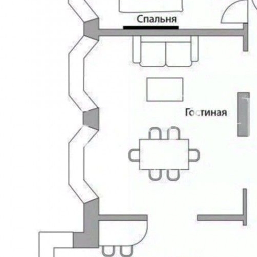 4-комн квартира Чапаевский переулок, 3