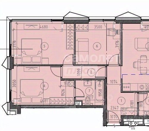 4-комн квартира Волгоградский проспект, 32/5к4