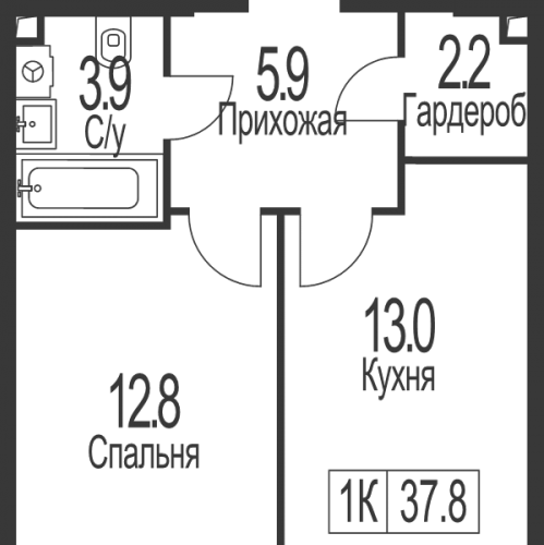 1-комн квартира Москва г., Электролитный проезд,  к. 1