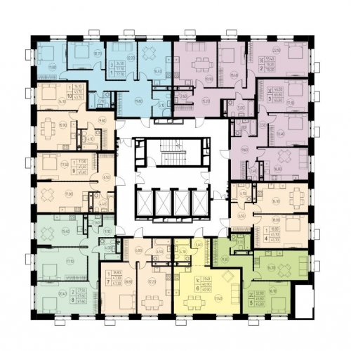 3-комн квартира Кудринка, Оранжерейная улица