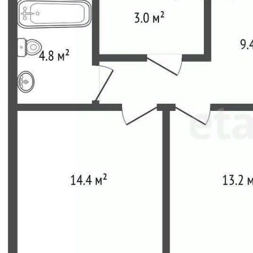2-комн квартира Гжатская улица, 5к1