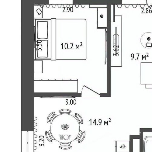 2-комн квартира Красноармейск, улица Новая Жизнь,  д. 8к1