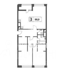 3-комн квартира Маломосковская улица, 14