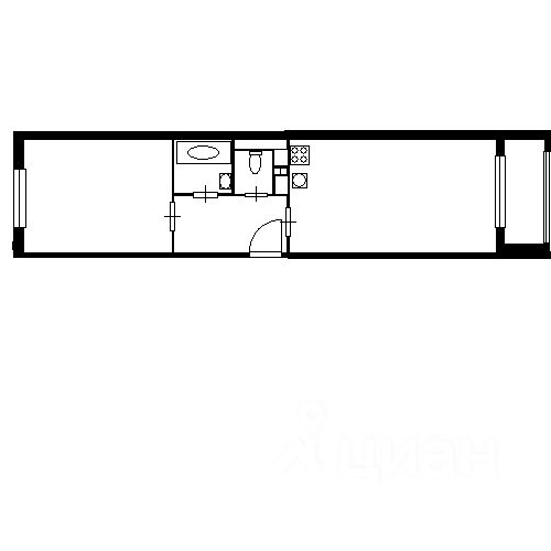 2-комн квартира Старая Купавна, улица Октябрьская, 14А