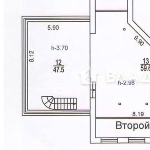 3-комн квартира Минская улица, 1ГК2