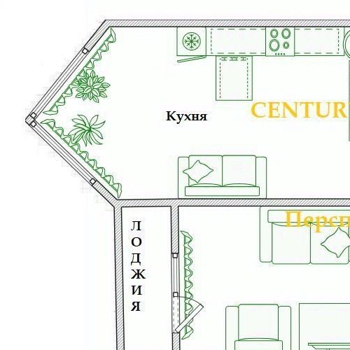 1-комн квартира Железнодорожный мкр, Балашиха, улица Андрея Белого,  д. 6