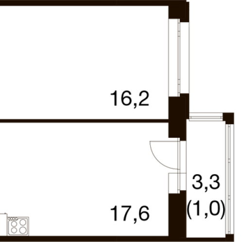 1-комн квартира Балашиха г., Проектная ул.,  к. 1