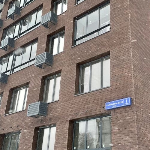 1-комн квартира улица Сальвадора Дали, 1к1