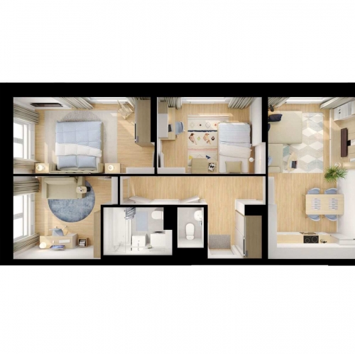 3-комн квартира Котельники, мкр. Белая Дача, корп. 10