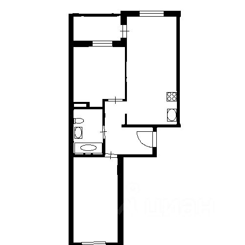 2-комн квартира Финский мкр, Щелково,  д. 4
