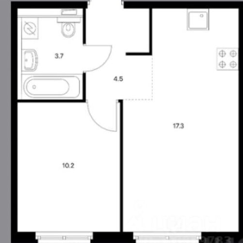 2-комн квартира Складочная улица, 8к2