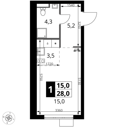 Студия Мосрентген пос., Проектируемый проезд № 7502,  к. 2