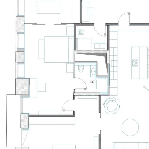 3-комн квартира Малый Кисловский переулок, 3