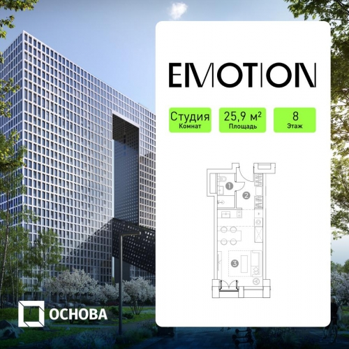 Студия 2-ой Силикатный проезд, вл. 8