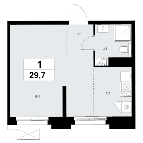 Студия Прокшино д., Проектируемый проезд № 7029,  к. 9.2