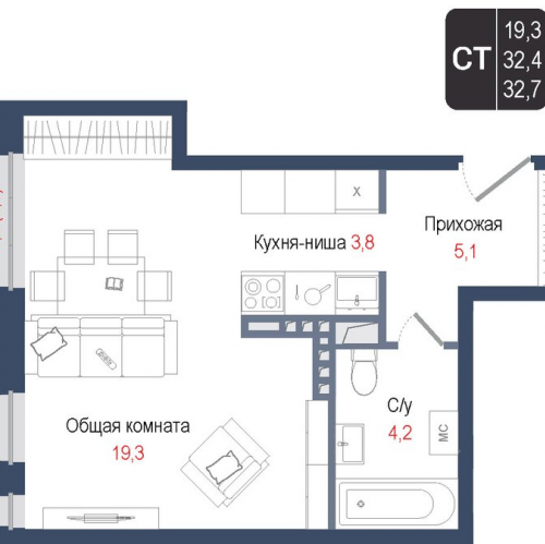 Студия Королёв г.,  к. 1