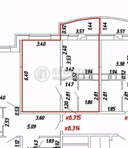 1-комн квартира пос. Мебельной Фабрики, улица Заречная, 5