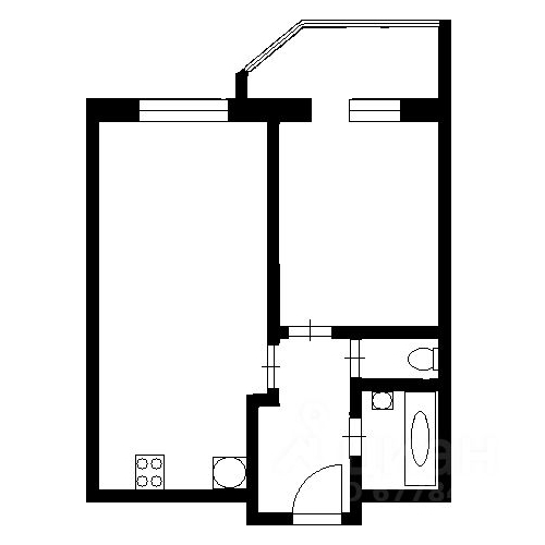 1-комн квартира Химки, улица Германа Титова, 1