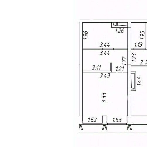 3-комн квартира Дружинниковская улица, 15
