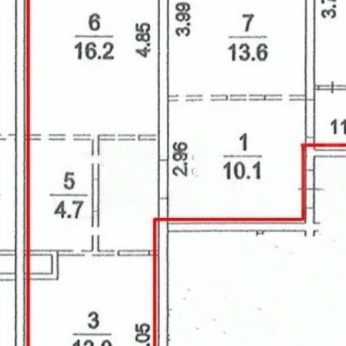 3-комн квартира Октябрьский пгт, улица Школьная, 1