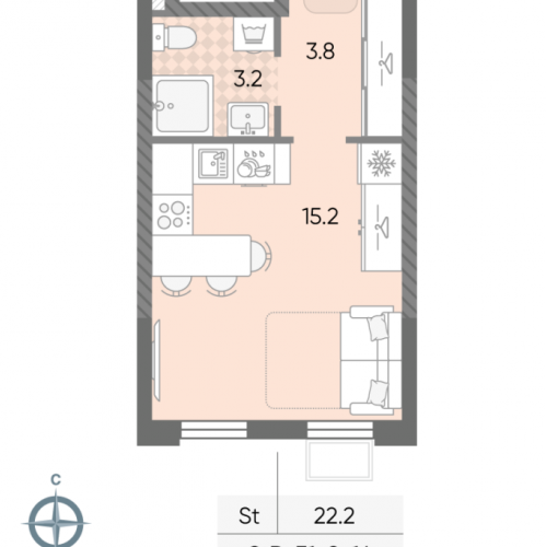 Студия Москва г., Производственная ул.,  к. 2.8