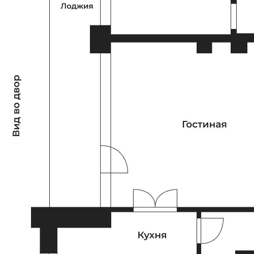 3-комн квартира улица Ефремова, 19к1