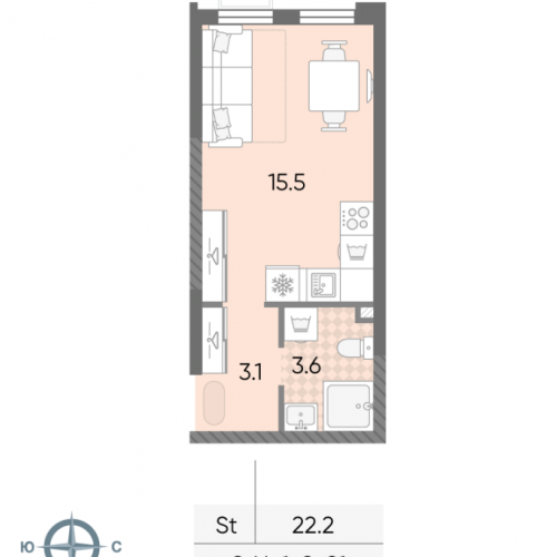 Студия Москва г., Производственная ул.,  к. 2.6